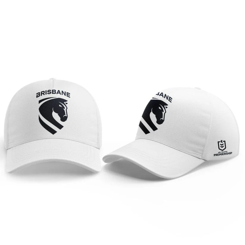 Brisbane Broncos NRL Telstra Premiership Cap - Front View