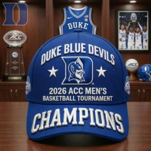 Duke Blue Devils 2026 ACC Men's Basketball Tournament Champions Cap