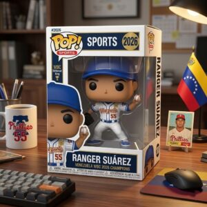Ranger Suárez Venezuela WBC 2026 Champion MVP Funko Pop! Figure