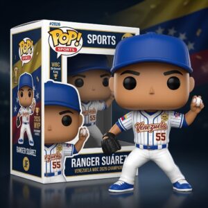 Ranger Suárez Venezuela WBC 2026 Champion MVP Funko Pop! Figure