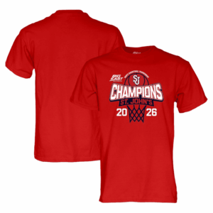 St. John's 2026 Big East Men's Basketball Tournament Champions T-Shirt