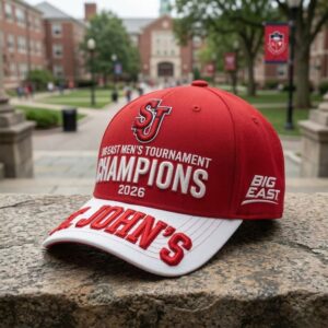 St. John's Big East Men's Tournament Champions 2026 Cap