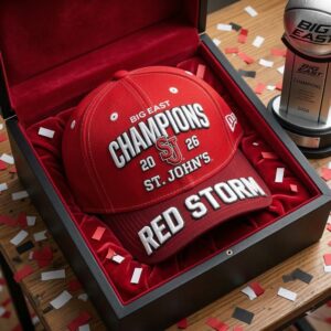 St. John's Red Storm Big East Champions 2026 Cap