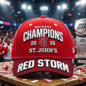 St. John's Red Storm Big East Champions 2026 Cap