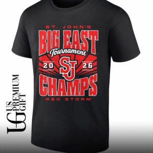 St. John's Red Storm Big East Tournament 2026 Champs T-Shirt