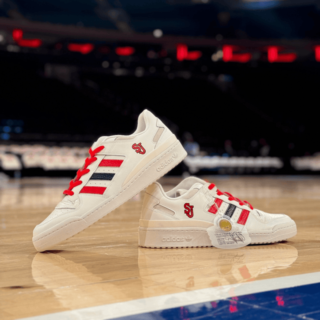 St. John's Red Storm Forum Sneakers - Front View