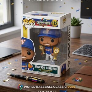 Team Venezuela Jackson Chourio WBC 2026 Champion Funko Pop Figure