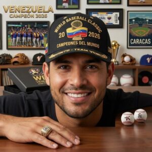 Team Venezuela World Baseball Classic 2026 Champions Baseball Cap