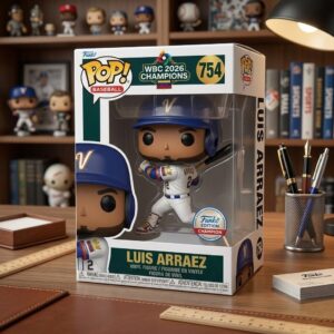 Venezuela Baseball Team Luis Arraez WBC 2026 Champions Funko Pop Vinyl Figure