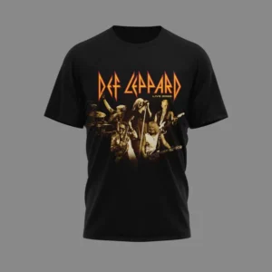 Def Leppard Live 2026 Tour Dates T-Shirt