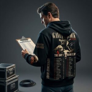 Gavin Adcock The Day I Hang It Up Tour 2026 Zip Hoodie