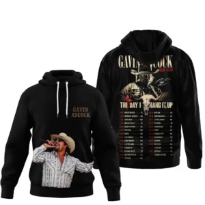 Gavin Adcock The Day I Hang It Up Tour 2026 Zip Hoodie