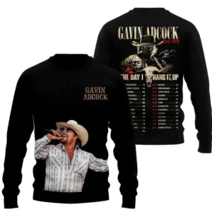 Gavin Adcock Til The Day I Hang It Up Tour 2026 Sweatshirt