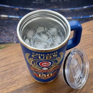 Chicago Cubs 150 Years National Celebration 1876-2026 Handled Tumbler