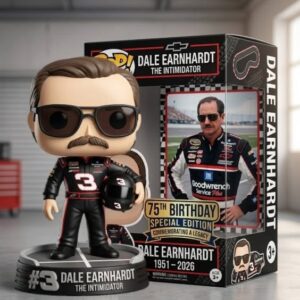 Dale Earnhardt 75th Birthday Special Edition Funko Pop Figure