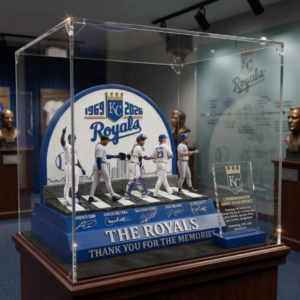 Kansas City Royals 1969-2026 Thank You For The Memories Acrylic Plaque