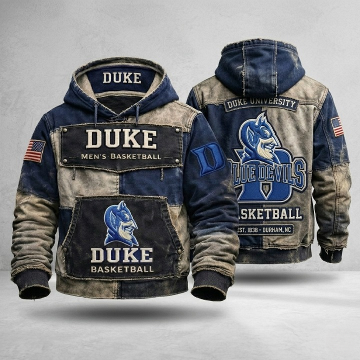 Duke Blue Devils Men's Basketball 2026 Hoodie - Detail View