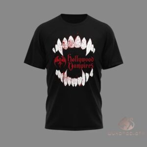 Hollywood Vampires UK & Europe Tour Dates T-Shirt