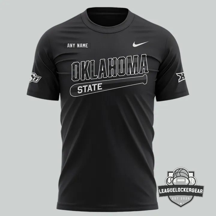 Oklahoma State Cowboys Salute to Service 2026 T-Shirt - Detail View