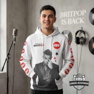 Robbie Williams Britpop 2026 Tour Dates Hoodie