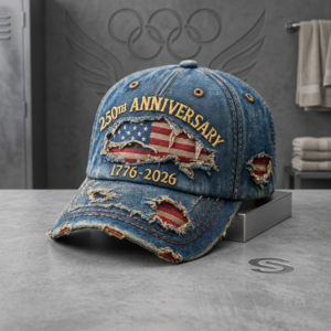 USA 250th Anniversary 1776-2026 Denim Cap