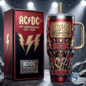 AC/DC 53rd Anniversary Stanley Tumbler With Handle