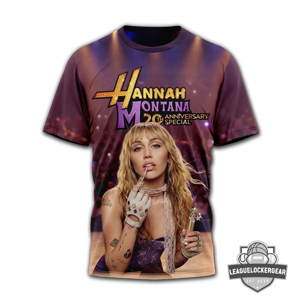 Hannah Montana 20th Anniversary Special T-Shirt - Detail View