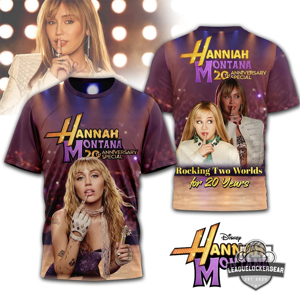 Hannah Montana 20th Anniversary Special T-Shirt - Front View