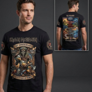 Iron Maiden 50th Anniversary T-Shirt