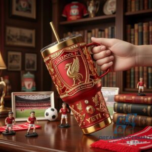 Liverpool FC You'll Never Walk Alone Gold Tumbler