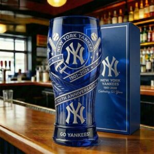 New York Yankees 125th Anniversary 1901-2026 Pint Glass