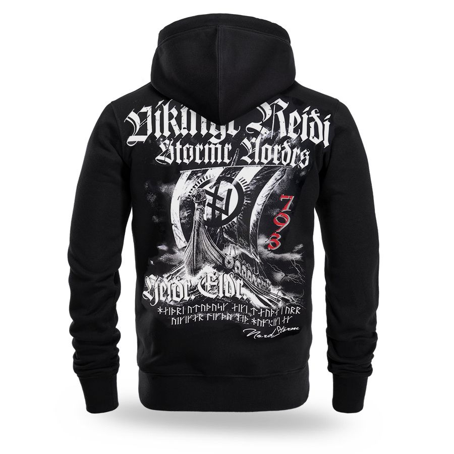 Vikingr Reiði Stormr Norðrs 793 Hoodie - Front View