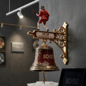 AC/DC 53rd Anniversary 1973-2026 For Those About To Rock Wall Bell