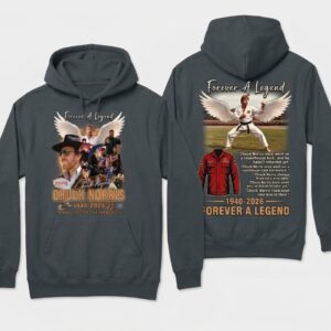 Chuck Norris 1940-2026 Hoodie