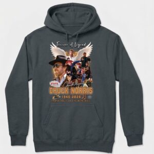 Chuck Norris 1940-2026 Hoodie