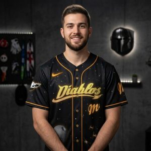 Diablos Star Wars The Mandalorian and Grogu Baseball Jersey