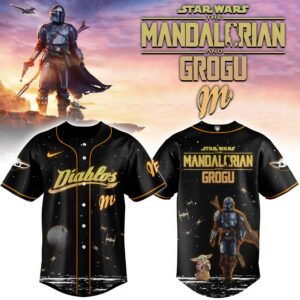 Diablos Star Wars The Mandalorian and Grogu Baseball Jersey