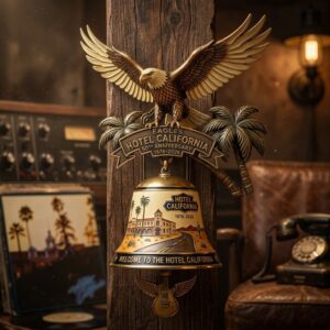 Eagles Hotel California 50th Anniversary Commemorative Bell