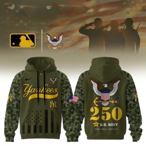 New York Yankees U.S. Navy 250th Anniversary Hoodie