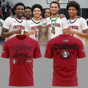 Trotwood Rams OHSAA Division II Boys Basketball State Champions 2026 T-Shirt