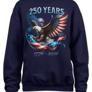USA 250 Years Anniversary 1776-2026 Sweatshirt