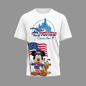 Disney Mickey Mouse United States of America 250th Anniversary 1776-2026 T-Shirt