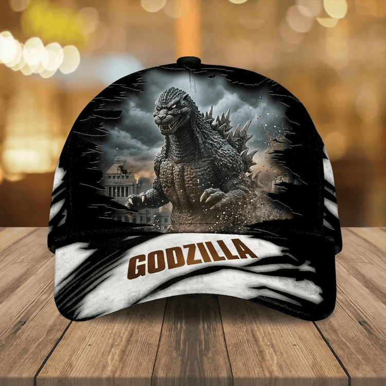 Godzilla King of the Monsters Baseball Cap - Front View