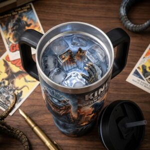 Godzilla King Of The Monsters Tumbler With Handle