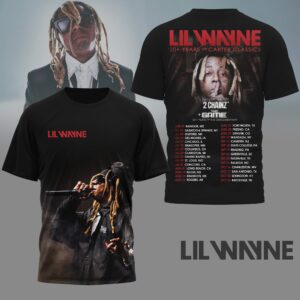 Lil Wayne 20+ Years of Carter Classics Tour T Shirt