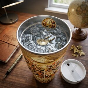 Star Trek 60th Anniversary Tumbler With Handle
