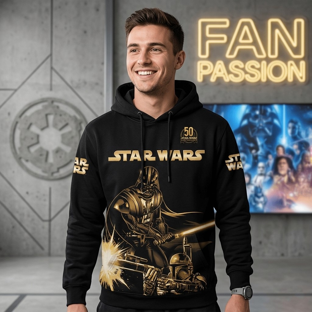 Star Wars 50th Anniversary Hoodie - Front View