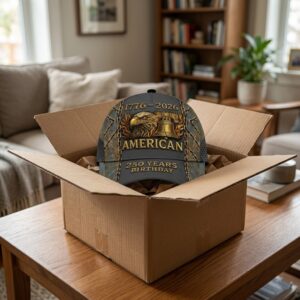 American 250 Years Birthday 1776-2026 Cap