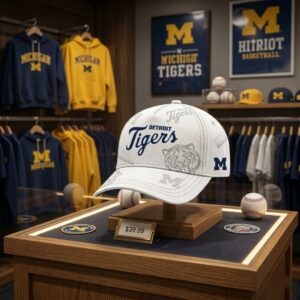 Detroit Tigers University of Michigan Night 2026 Cap