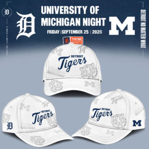 Detroit Tigers University of Michigan Night 2026 Cap